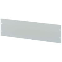 nVent SCHROFF Front Panel 19-Inch, 9U, Grey, Aluminum