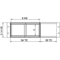 nVent SCHROFF Complete Kit for use with 3 & 4 U High Sub Rack