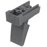 nVent SCHROFF Plastic Tip-Up Foot; Anthracite (Similar to RAL 7016); 25 kg per Foot; 4 pcs