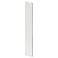 nVent SCHROFF Unshielded Front Panel; Aluminum; 3Ux4 HP