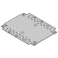 nVent SCHROFF Interscale M Mounting Plate 444x221mm