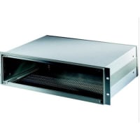 nVent SCHROFF Enclosure;Card Cage;Rackmount;Steel/Aluminum;Gray;132.5mmHx374.5mmD;Inpac