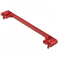 nVent SCHROFF GUIDE RAIL 160MM RED IEEE1101.