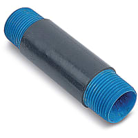 Ocal by ABB PVC Coated Conduit Nipple, 3/4" x 12", Hot-Dip Galvanized Rigid Steel, Gray