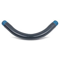 Ocal by ABB Standard Radius Elbow, 1"/27 Metric, 30Deg, Hot-Dip Galvanized Steel, Lt Blue