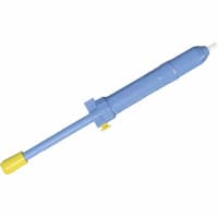 OK Industries Desolder Pump, Teflon Tip, 13" (330mm), Thumb Activation, Shock Reduction, Blue