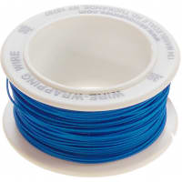 OK Industries Wrapping Wire, Refill spool for WD-30 Series Dispenser, 30AWG, 50', Blue