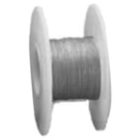 OK Industries Wire; 100ft 24AWG silver plated copper; black Kynar insulated; low strip force