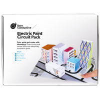 OKdo Bare Conductive Electric Paint Circuit Pack, Die-cut Paper Templates