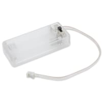 OKdo Crystal Battery Box - 2 x AAA