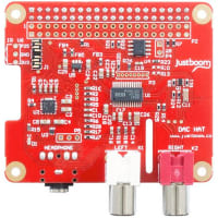 OKdo JustBoom DAC HAT for Raspberry Pi A+, B+, 2B, 3B, JBM-001 by Pi Supply