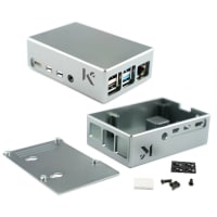 OKdo KKSB Raspberry Pi 4 Case, Built in Heat Sink and Thermal Pad, Aluminum