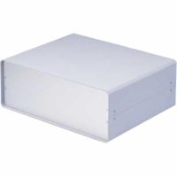 OKW Enclosures Enclosure, Cabinet, Desktop, Aluminum, Gray, 14.449x11.811x5.295In, Unicase Series