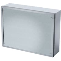 OKW Enclosures Enclosure, Cabinet, Wallmount, Aluminum, 15.748x11.811x4.567In, DatametSeries