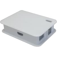 OKW Enclosures Enclosure, Computer, Desktop, ABS/PC, UL94V0, Gray, 3.96x2.89x1.04 In, Raspberry Pi