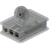 OKW Enclosures Enclosure For Raspberry Pi Model B+ w/Camera; Clear