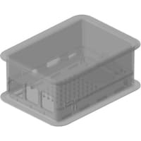 OKW Enclosures XL Enclosure For Raspberry Pi/Pi2/Pi3 Model B+; Clear