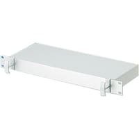 OKW Enclosures Enclosure, Cabinet, Rackmount, Aluminum, 19In, 1U, 6.496InDepth, VersametSeries