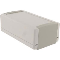 OKW Enclosures Enclosure, Modular, ABS, OffWhitePebbleGray, 4.843x2.677x1.772In, ToptecSeries