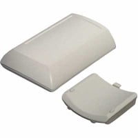 OKW Enclosures Enclosure, Ergonomic, ABS, OffWhite, 5.906x3.937x1.575In, Ergo-CaseSeries