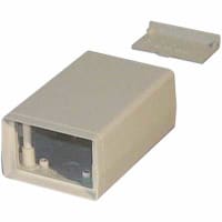 OKW Enclosures Enclosure, Electronic, ABS Plastic (UL 94 HB), 4.48 in., 1.772 in., 2.83 in.