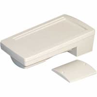 OKW Enclosures Enclosure, Ergonomic, Handheld, ABS/Polycarb, OffWhite, 8.661x4.724x2.559In