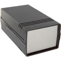 OKW Enclosures Enclosure, ABS, Black, Self Tapping, 145 mm, 2.401 in., 5.709 in.