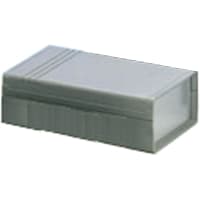 OKW Enclosures Enclosure, ABS, Light Gray, Self Tapping, 145 mm, 2.401 in., 5.709 in.