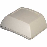 OKW Enclosures Enclosure, Ergonomic, ABS, UL94HB, OffWhite, 3.78x3.15x1.732In, Ergo-CaseSeries