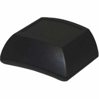 OKW Enclosures Enclosure, Ergonomic, ABS, UL94HB, Black, 3.78x3.15x1.732In, Ergo-CaseSeries