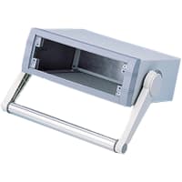 OKW Enclosures Enclosure, Instrument, Desktop, Aluminum, Gray, 9.055x7.48x3.346In, UnimetSeries