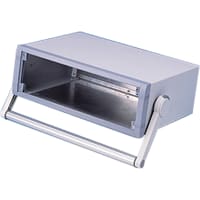 OKW Enclosures Enclosure, Instrument, Desktop, Aluminum, 13.779x10.236x4.724In, UnimetSeries