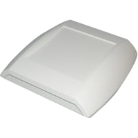 OKW Enclosures Enclosure, Art, ABS, UL94HB, OffWhite, 8.268x7.874x1.89In, IP40, DiatecSeries