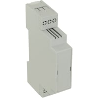 OKW Enclosures Enclosure, DINRail, Polycarb, Gray, 3.543x2.283x0.689In, IP20, RailtecSeries