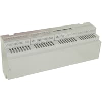 OKW Enclosures Enclosure, DINRail, Polycarb, Gray, 8.268x3.543x2.283In, IP20, RailtecSeries