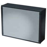 OKW Enclosures Enclosure, Cabinet, Wallmount, Aluminum, 15.748x11.811x4.567In, DatametSeries