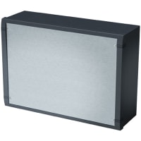 OKW Enclosures Enclosure, Cabinet, Wallmount, Aluminum, 13.779x9.842x4.567In, DatametSeries