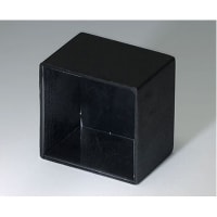 OKW Enclosures ENCLOSURE;POTTING BOX;POLYAMIDE 66 (UL94 V-2);0.724X 0.724X 0.531IN;BLACK