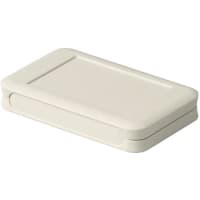 OKW Enclosures ENCLOSURE;HANDHELD;ABS(UL94HB);NO BATT COMPARTMENT;3.622X5.905X1.102IN;OFF-WHITE