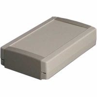 OKW Enclosures Enclosure, Modular, ABS, OffWhitePebbleGray, 7.638x4.528x1.811In, ToptecSeries