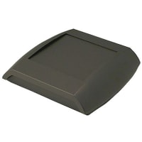 OKW Enclosures Enclosure, Diatec, 1.5V AA or 9V BatteryCompartment, Lava Gray, 5.90WX6.10LX1.45H