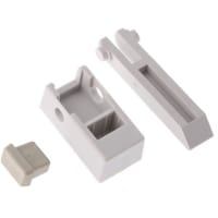 OKW Enclosures Grey mettec ABS case feet, Kit 3