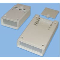 OKW Enclosures Light grey polystyrene case, 158x95x33mm