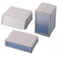 OKW Enclosures Case with Al front panel, 205x140x50mm