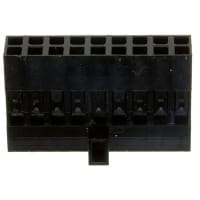 Amphenol FCI (Amphenol CS) Conn Rect Hsg Recept 18 Pos 2.54mm 36-22 AWG Mini-PV 2-Row Polarized