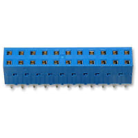 Amphenol FCI (Amphenol CS) 2.54mm 18 Way 2 Row Straight IDC Connector Through Hole Board to Board