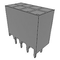 Amphenol FCI (Amphenol CS) Conn Rect PCBSocket 8Cnts Thru-Hole 87606Series TopEntry 2Row