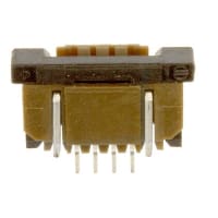 Amphenol FCI (Amphenol CS) Conn Rect FPC/FFC 4 Pos 1 mm UpperSide Cnt SMT ZIF SFW-R Series LF