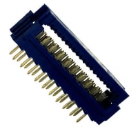 Amphenol FCI (Amphenol CS) Conn; Rect; Recept; PCB; IDC; 2.54mm Pitch; 20 Pos; 2-Row;Thru-Mnt; Vert;Quickie