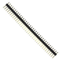 Amphenol FCI (Amphenol CS) Header, Conn, Pin Strip, PCB Plug, 36 Cont, Thru-Hole, Bergstik/68016 Series, Right